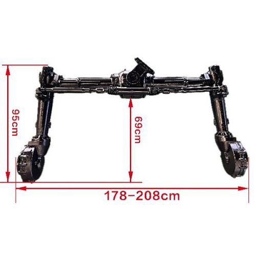 Boom Sprayer Raised Axle